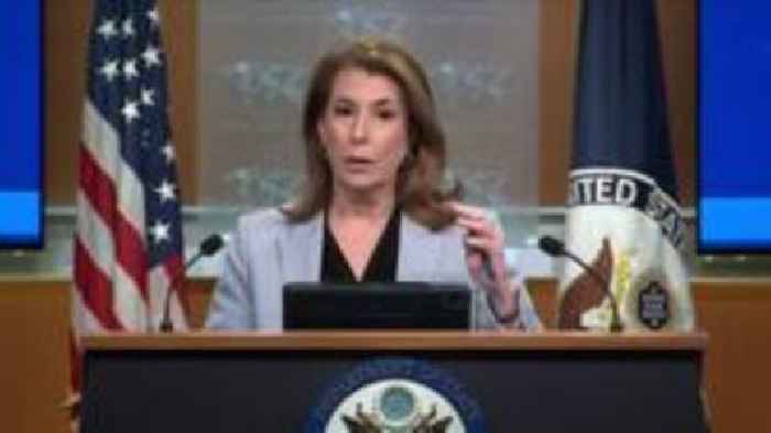 'Well there you go' - watch moment spokeswoman learns Waltz news