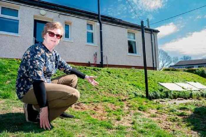 Crossmichael woman left with 'disgusting' raw sewage in her garden for nearly a week