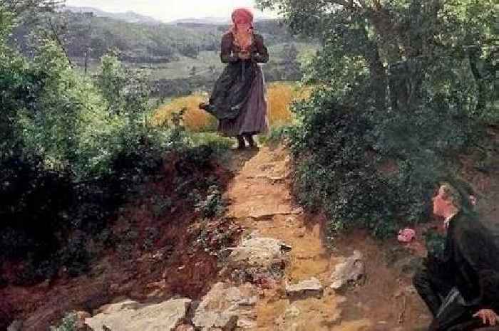 People baffled by 'time travel' painting that appears to show woman using iPhone