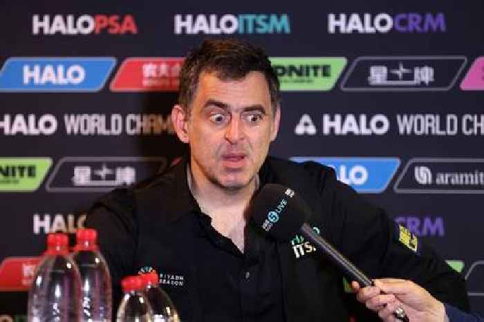 Ronnie O’Sullivan slams World Championship opponent in savage ‘poor’ statement