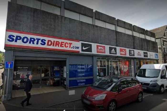 Man had huge weapon at home after being caught drug-dealing outside Sports Direct