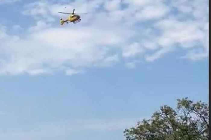 Why you might see a yellow helicopter flying low and slow over where you live in Wales