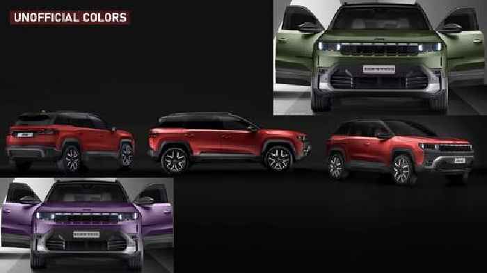 All-New 2026 Jeep Compass Gets Full Array of CGI Colors After the Massive Internet Leak 