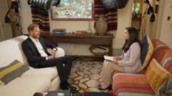 Six key moments from Prince Harry's BBC interview