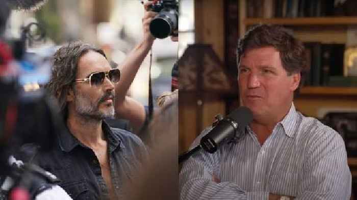 Tucker Carlson Calls on Trump to ‘Rescue’ Russell Brand From ‘Political and Absurd’ UK Rape Trial