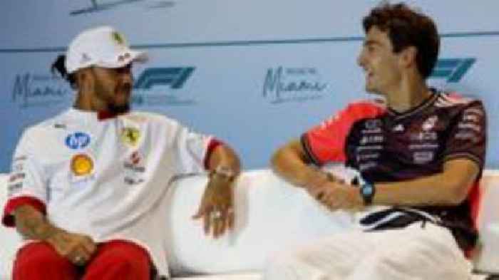 'Not nice' to see Hamilton struggling - Russell