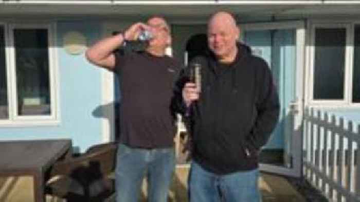 Mates in banger rally to Spain in memory of friend