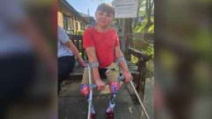 Double-amputee 'over the moon' to be Chelsea mascot