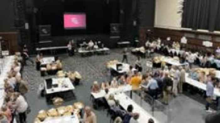 Local election count begins in Kent