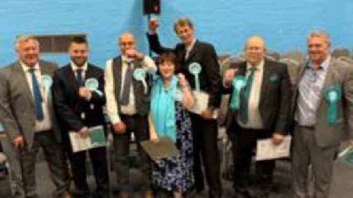 Reform beating Tories in Staffordshire elections