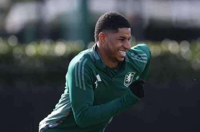 Marcus Rashford posts first injury update amid Aston Villa return doubts