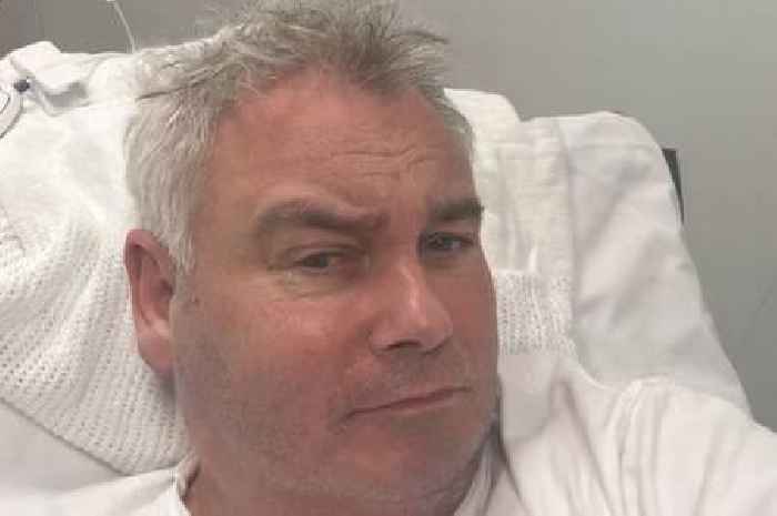 Eamonn Holmes' heartbreaking comment from hospital bed as he says 'life's not easy' after fall