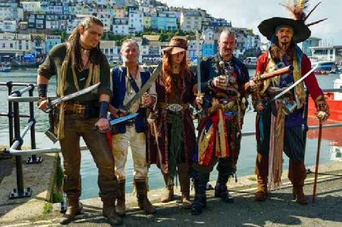 Pirates set to take over Brixham harbour as town gears up for festival weekend