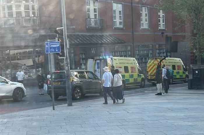 Live: Rush hour crash in Exeter city centre