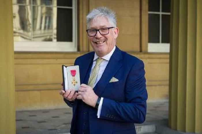 Teacher's poetic journey from playing fields to Buckingham Palace