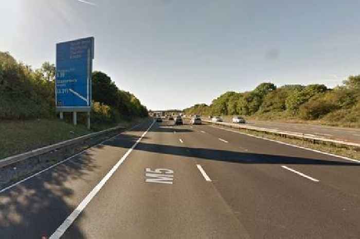 Live: Firefighters tackle large blaze near M5 in Somerset