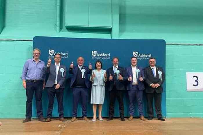 Full list of Ashford Local Election results as Reform UK takes all seven seats