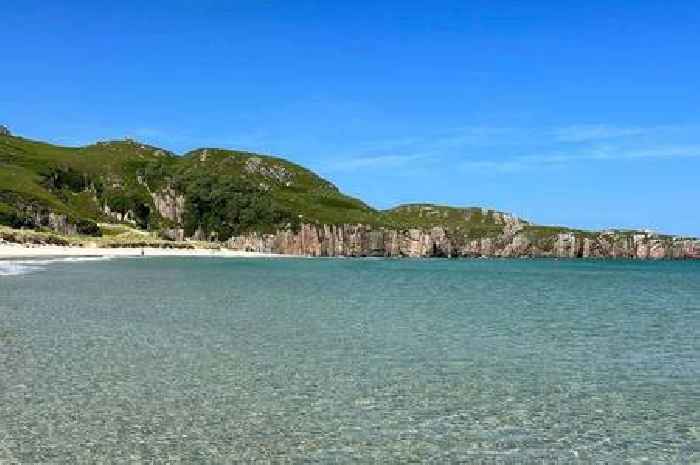 Scottish beach on NC500 route is 'untouched paradise' with crystal clear water
