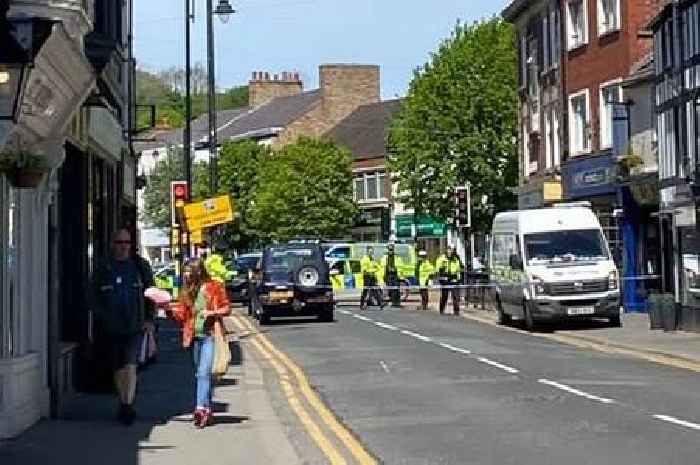 Pedestrian airlifted to hospital after van crash