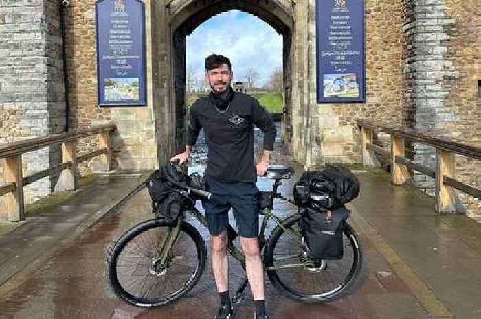 I wasn't an accomplished rider and fell off my bike 50 metres in, but I've just finished a 16,250 mile cycle