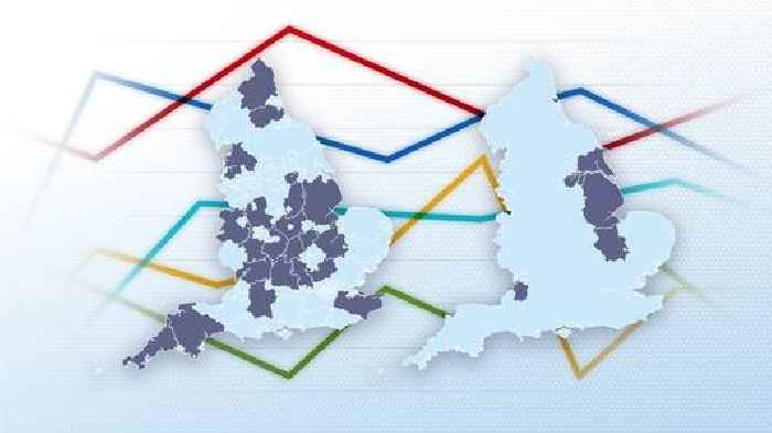 Local election in maps and charts: Reform deliver massive blow to traditional parties