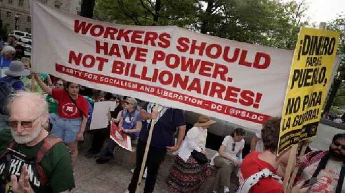 News24 | 'The American people are angry': Anti-Trump themes in May Day protests across the US