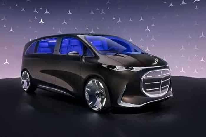 Mercedes-Benz's Vision V Concept Proved Minivans Aren't Lame Anymore, Even if It's Ugly
