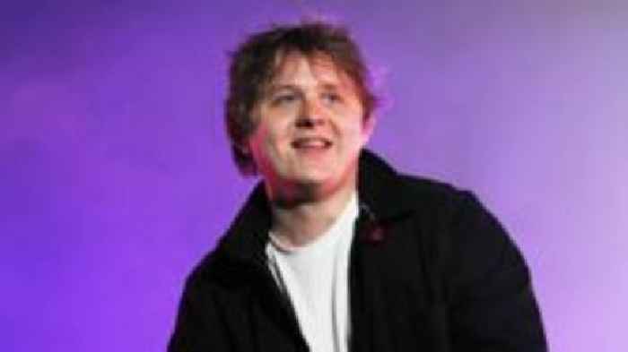 Lewis Capaldi plays surprise set at charity gig