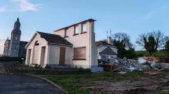 Relief as 'monument to a monster' paedophile priest demolished