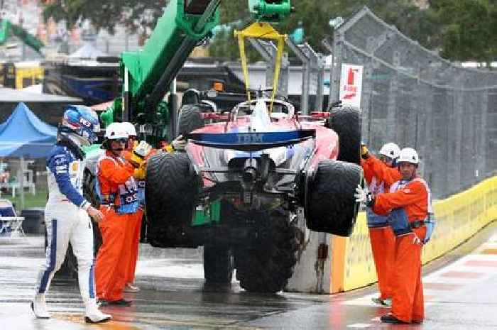 Charles Leclerc crashes before Miami F1 sprint as Lewis Hamilton rages 'I don't know how'