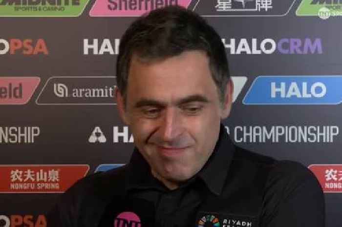 Ronnie O'Sullivan makes concerning claim after being thrashed by Xintong Zhao at the Crucible