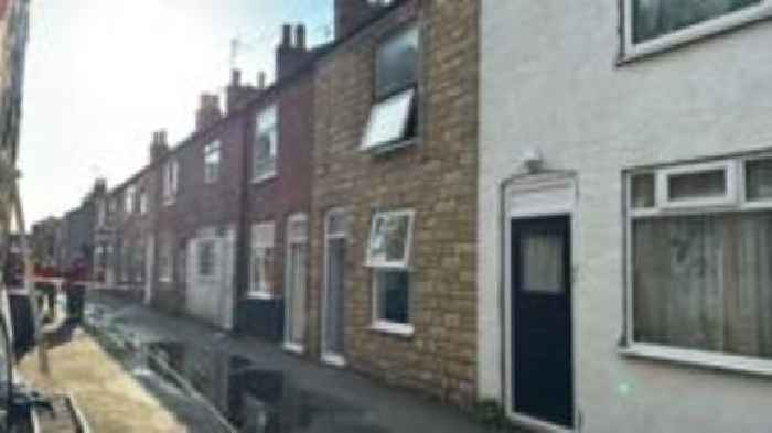 Two injured in explosion on residential street