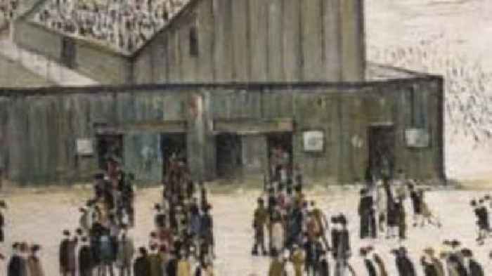 Exhibit lets visitors walk through Lowry painting