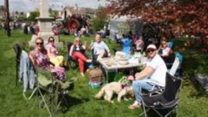 Street parties and torch processions to mark VE Day