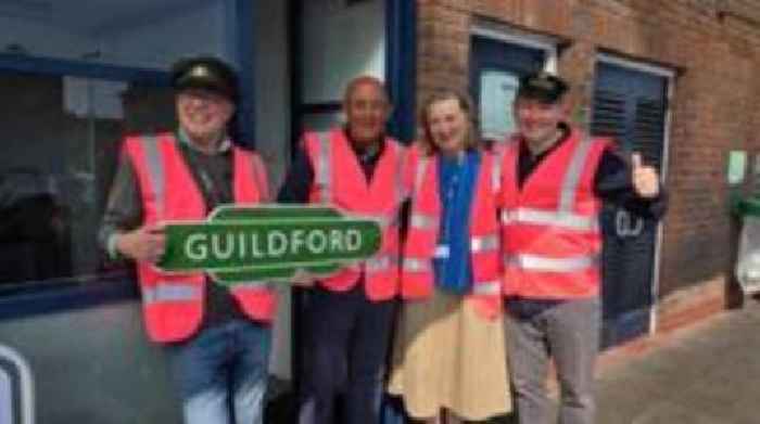 Guildford railway station celebrates 180 years