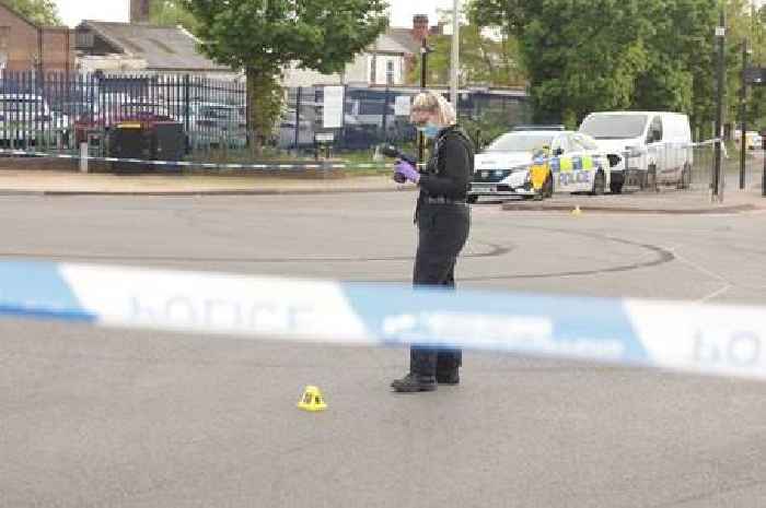 Gunman at large after man shot on busy West Midlands high street