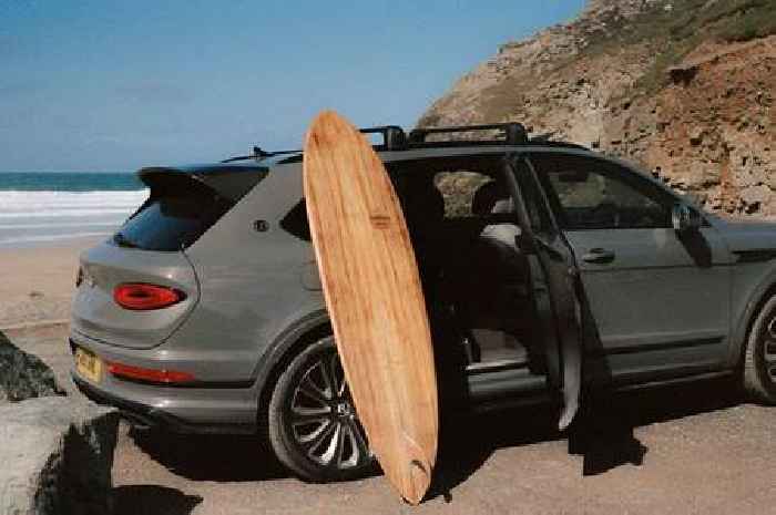 Bentley teams up with Cornwall firms for 'one of a kind' surfboard