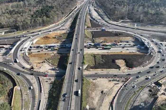 Major Surrey M25 and A3 closures continue in May with contraflow system as National Highways warns drivers