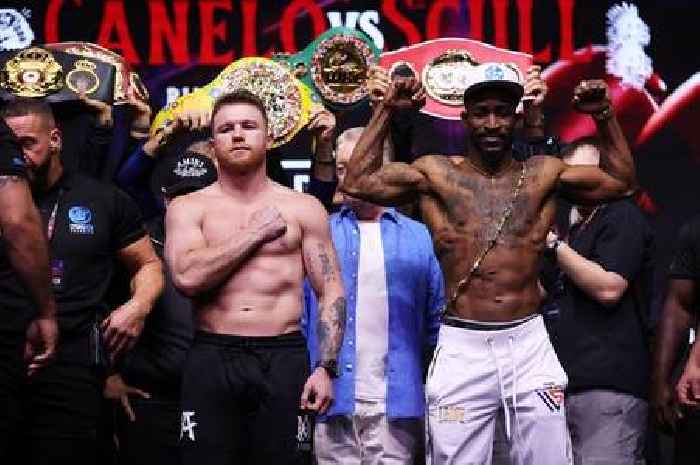 Canelo Alvarez vs William Scull UK start time, TV channel and full undercard