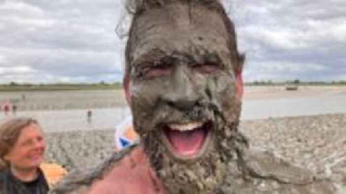 In pictures: Mud race sees hundreds take part