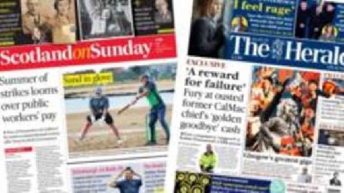 Scotland's papers: 'Summer of strikes' and anger over CalMac payout