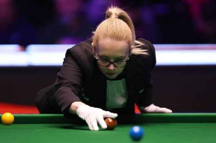 World Snooker Championship final ref has a secret hobby and feuded with Ronnie O'Sullivan