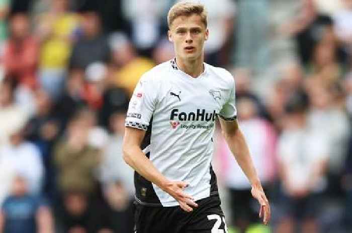 Everton teen Harrison Armstrong delivers big Derby County transfer tease
