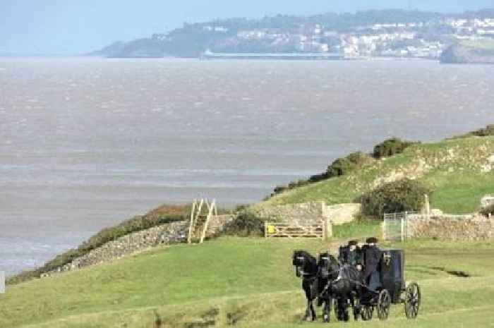 Beaches 45 mins drive from Bristol where Jane Austen adaption was filmed