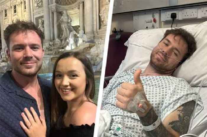Leicester man proposed to partner on holiday - then discovered he had cancer