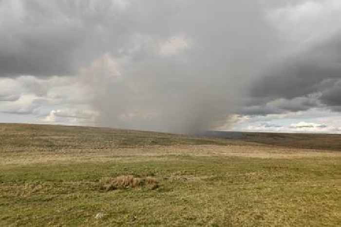 Dartmoor fire in pictures as blaze sweeps across the Moor