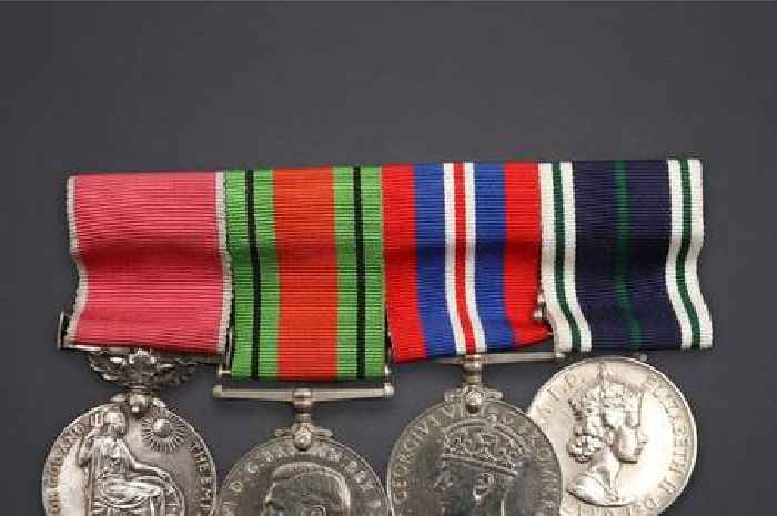 WW2 trailblazer’s medals are a rare piece of British history