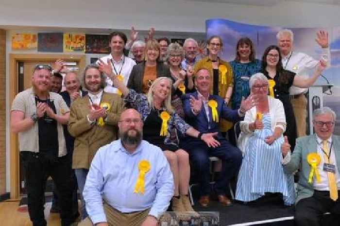 Reform squeeze of Tories helps Lib Dems to most seats in Wiltshire elections