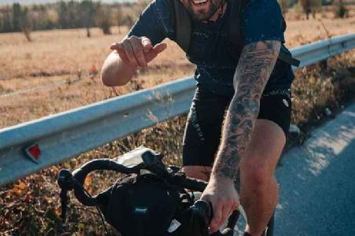 Ex-Royal Marine from Cambridgeshire tackles world's longest triathlon ending on Mount Everest