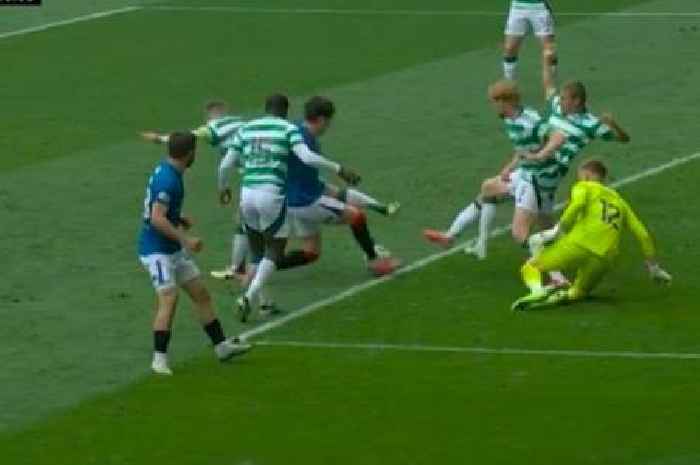 Ianis Hagi finds Celtic 'penalty' ally as Rangers bench told they are 'clutching' by ex ref after unseen eruption
